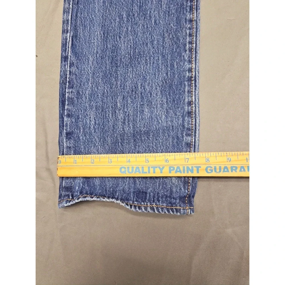 2-Levi's 501 Jeans Mens 32x34 (32x32) Blue Denim Straight Leg Button Fly Outdoor